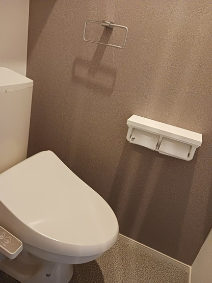 【トイレ】 | 温水洗浄便座付きです