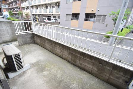 パシフィックコーポ２のバルコニー|テラス