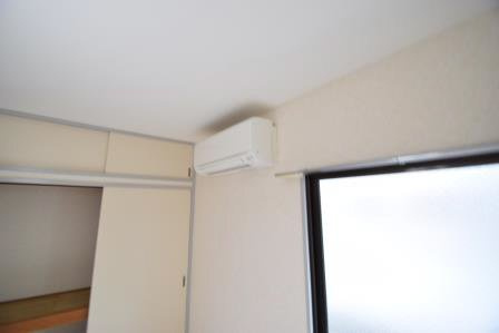 パシフィックコーポ２の設備|エアコン付き