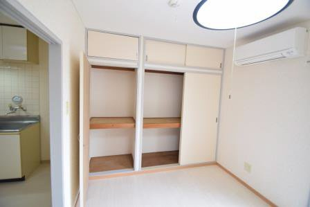 パシフィックコーポ２の収納|収納スペースたっぷりあります