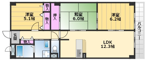 【間取り】 | エスポワール21