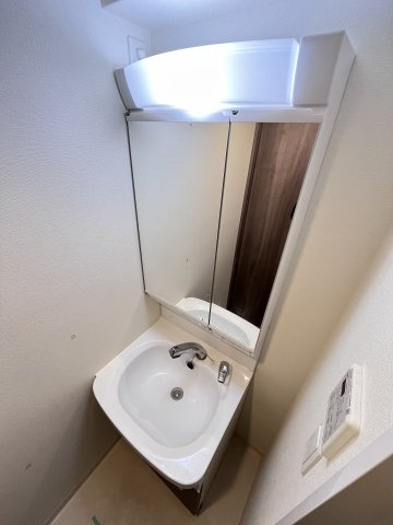 プレサンス水都OKAWAの独立洗面台