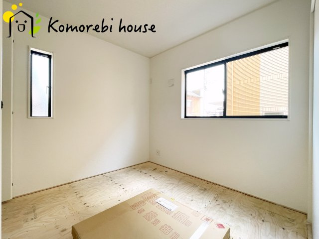 鴻巣市箕田　第9　新築一戸建て　クレイドルガーデン　01の和室|和室があると落ち着いた雰囲気になりますね