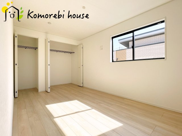 鴻巣市箕田　第9　新築一戸建て　クレイドルガーデン　01の寝室|落ち着いて過ごせるお部屋なので、寝室にいかがでしょうか