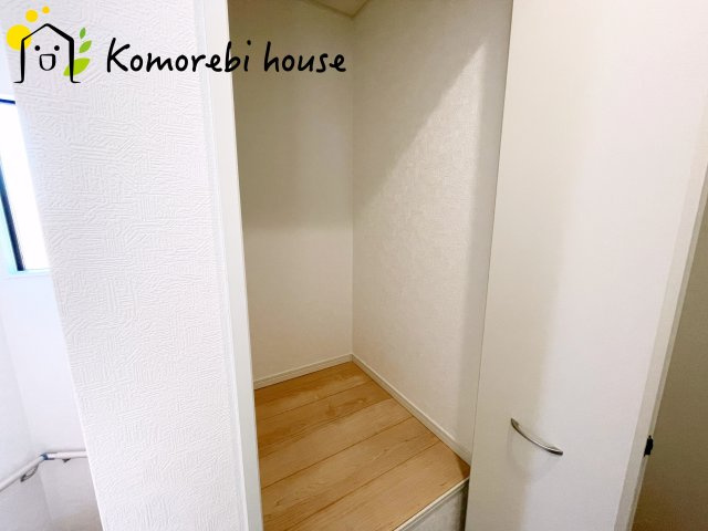 鴻巣市箕田　第9　新築一戸建て　クレイドルガーデン　01の収納|十分な収納スペースがあります