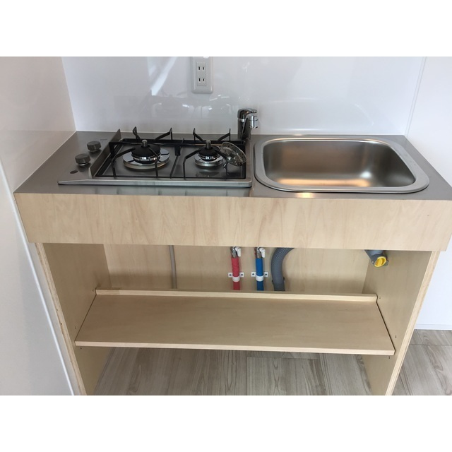 豊島区雑司が谷１丁目のアパートのキッチン