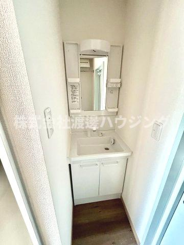 クレイドル江坂の洗面所