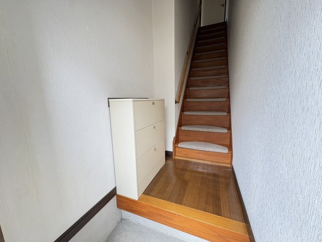 戸川ハイツの玄関