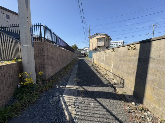 日立市旭町三丁目　売地の前面道路含む現地写真|日立駅近くの物件です♪