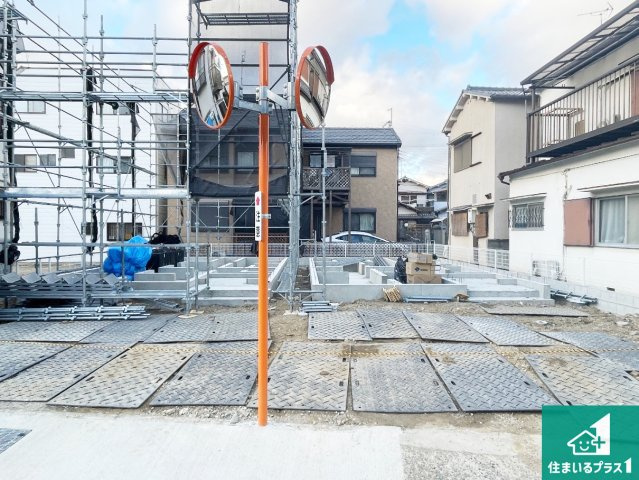 藤井寺市東藤井寺町　新築一戸建ての外観|現在建築中！落ち着いた街並みで新生活を始めることが出来そう！周辺の物件も併せてご紹介させて頂きます！