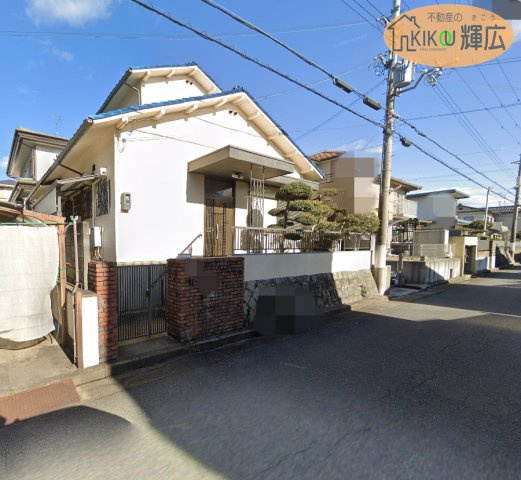加古川市野口町北野　土地の前面道路含む現地写真