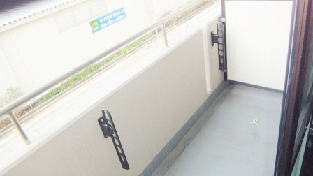 シティコート高橋のバルコニー|日当たり良好です。