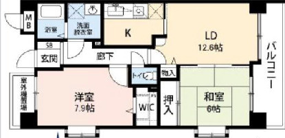 M　Harvest　Ridgeの間取り