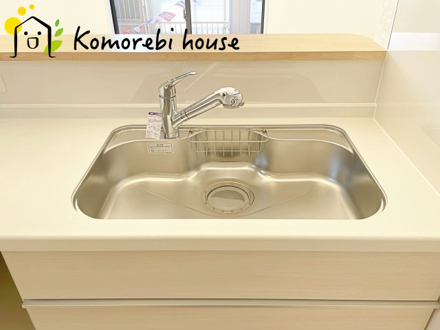 鴻巣市箕田　第9　新築一戸建て　クレイドルガーデン　02のキッチン|使いやすいキッチンです