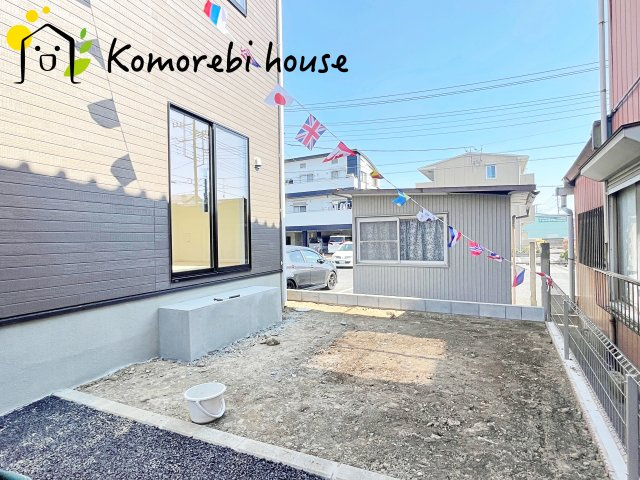 鴻巣市箕田　第9　新築一戸建て　クレイドルガーデン　02の庭|お庭です