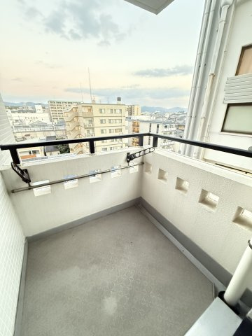 シンフォニー桃山のバルコニー|2面バルコニーがございます。