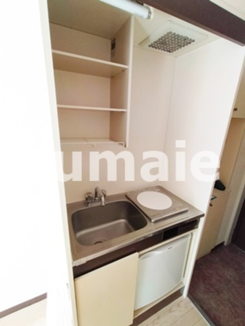 宮原ステーションプラザのキッチン|コンパクトなキッチンです。