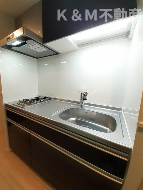 エレガントカーサⅢのキッチン|使いやすいキッチンです