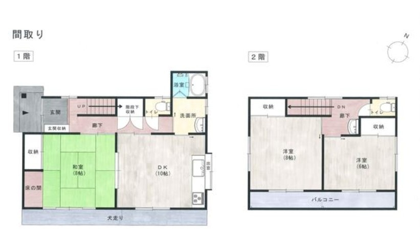 【中古戸建】佐波郡玉村町大字角渕の間取り|■間取り図｜敷地面積：474.91（約143.65坪）　建物面積：83.63（約25.29坪）