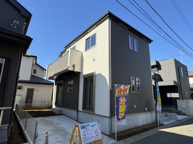 柏市篠籠田新築戸建（篠籠田1427番）の外観|A号棟外観・完成済み内覧可能です！