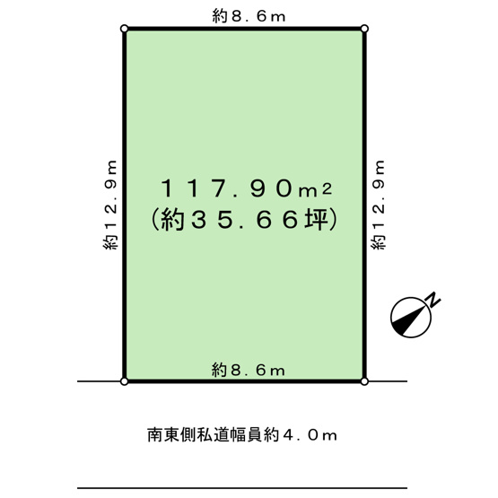 【区画図】 | 小牧市大字間々原新田