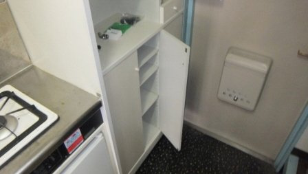 サニーコーポラスの玄関|下駄箱付き