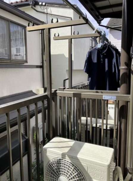 ビバーチェ北沢のバルコニー