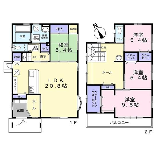 【間取り】 | 小牧市大字久保一色字山新田