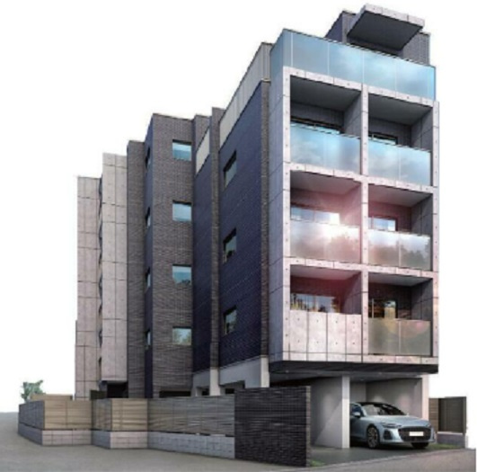 セリュークス田園調布南の外観パース|外観パース
