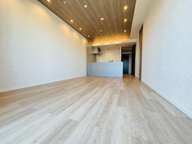 LDK約16帖。床暖房付。