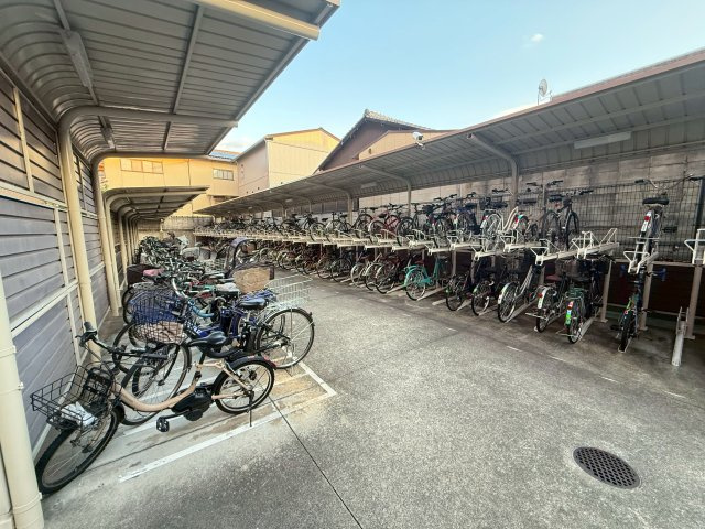 ライオンズマンション伏見の駐輪場|駐輪場です。