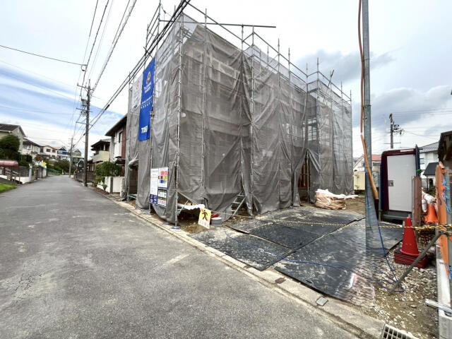 愛知郡東郷町大字和合字牛廻間の新築一戸建の前面道路含む現地写真|販売現地