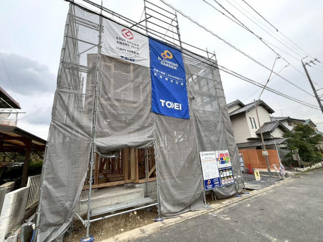 愛知郡東郷町大字和合字牛廻間の新築一戸建の前面道路含む現地写真|販売現地