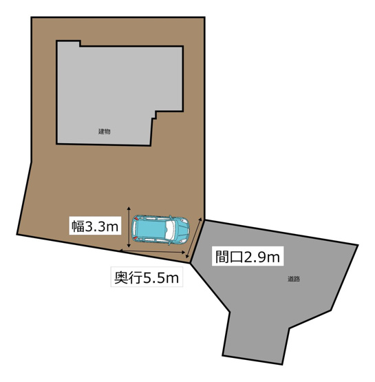 【区画図】 | 東松山市旗立台　中古戸建