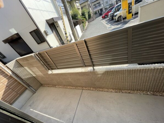 フェリーチェ北青木のバルコニー