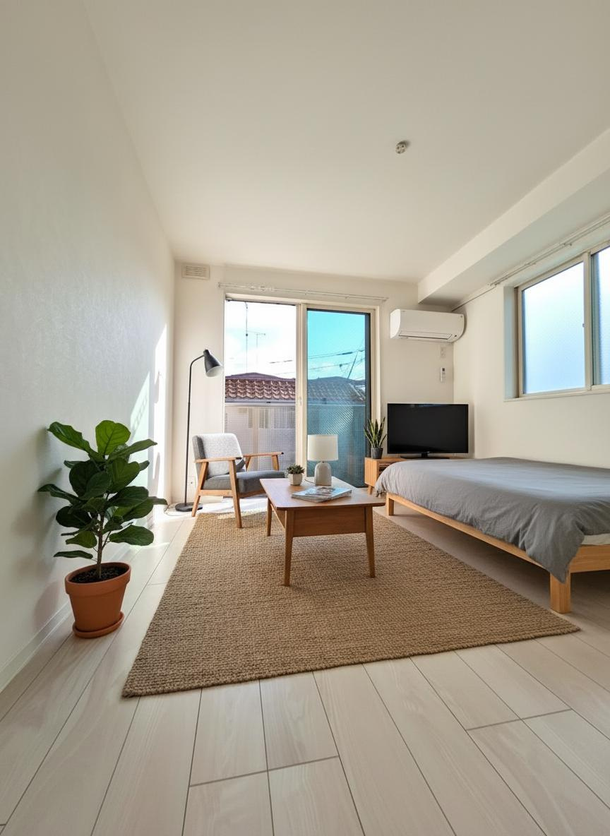 Strahlの居間・リビング|CG家具のため実際は家具が付きません