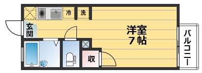 BAUM EMON（バームエモン）の間取り