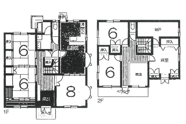 【間取り】 | 姫路市花田町加納原田　中古戸建 | 6SLDKです。