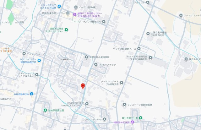 姫路市花田町加納原田　中古戸建の地図