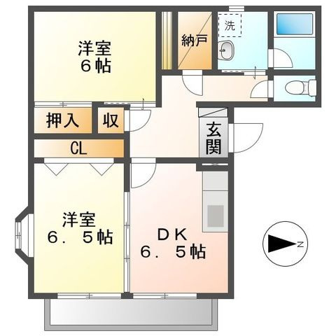 ラフィネの間取り