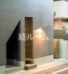 豊島区池袋３丁目のアパートのエントランス