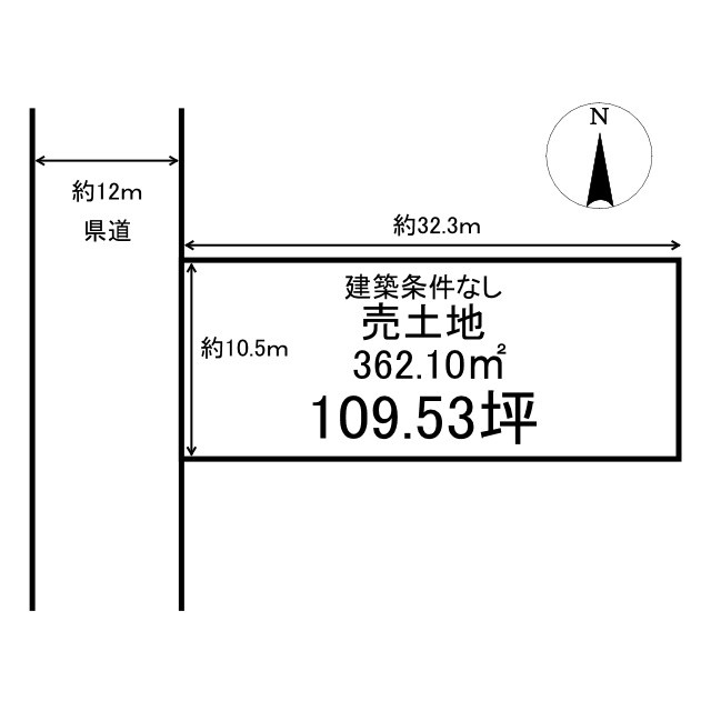 たつの市龍野町島田　売り土地