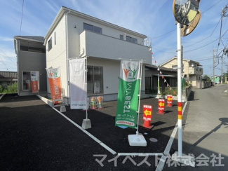 【前面道路含む現地写真】 | 川越市寺尾　新築戸建　最終1棟