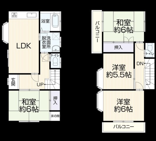 【間取り】 | ◆横浜市緑区いぶき野中古◆