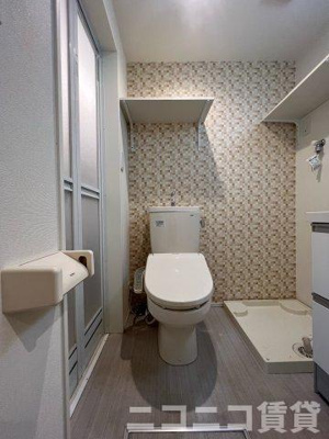 【トイレ】 | ハーモニーテラス五反野Ⅱ | 別号室イメージの為、現状を優先致します。