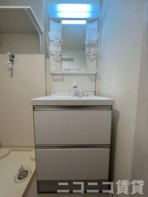 【洗面所】 | ハーモニーテラス五反野Ⅱ | 別号室イメージの為、現状を優先致します。