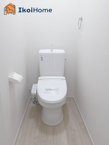 神戸市西区玉津町水谷2期　3号棟　新築戸建のトイレ|【ホームページに現地動画掲載中】●年中無休：当日予約可●トイレが2か所あるので夜中も楽ちん。