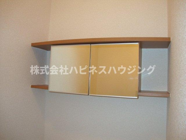 レジデンスＣＫの収納|ＷＣ収納