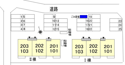 【駐車場】 | Ｋ・レジデンスⅠ