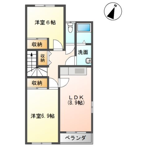 グリーンテラスの間取り